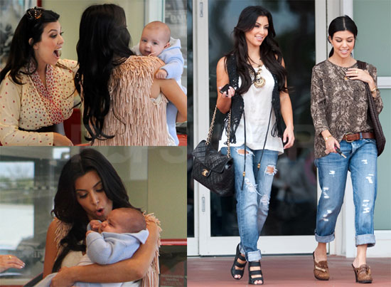 Photos of Kim and Kourt