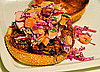 Pulled Pork Sandwich with Purple Cabbage Slaw