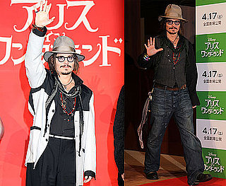 Photos of Johnny Depp And Tim Burton Promoting Alice in Wonderland in Japan 2010-03-22 10:30:00