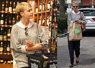 Photos of An Education's Carey Mulligan Shopping For Groceries at Whole Foods in LA