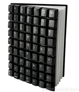 Recycled Keyboard Journal: Totally Geeky or Geek Chic?