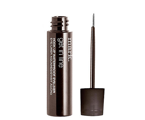 Mark Get in Line Waterproof Liquid Eye Liner ($6) gives a lot of pigment payoff in a surf-resistant formula.
Mark Get in Line Waterproof Liquid Eye Liner ($6) gives a lot of pigment payoff in a surf-resistant formula.