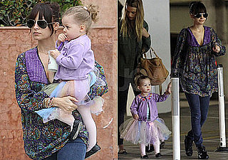 Photos of Nicole Richie Taking Harlow to Dance Class