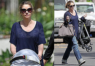 Photos of Rebecca Gayheart Strolling With Baby Billie in Los Angeles