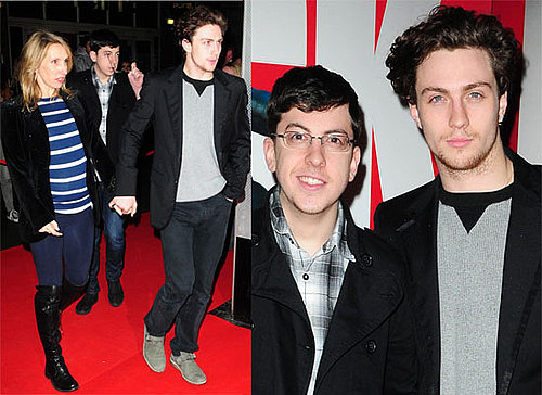 Photos of Aaron Johnson and Interview at Manchester Premiere of Kick-Ass Plus Christopher Mintz-Plasse, and Sam Taylor Wood