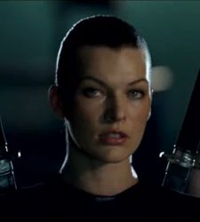 Video Trailer for Resident Evil Afterlife Starring Milla Jovovich and Ali Larter