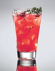 Raspberry-Thyme Smash Recipe Raspberry-Thyme Smash Recipe