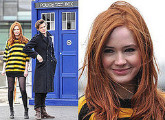 Photos of Doctor Who's Matt Smith and Karen Gillan Promoting the BBC Show Photos of Doctor Who's Matt Smith and Karen Gillan Promoting the BBC Show
