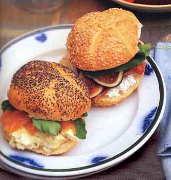 Fast and Easy Recipe for Tarragon Caper Egg Salad Sandwiches With Salmon