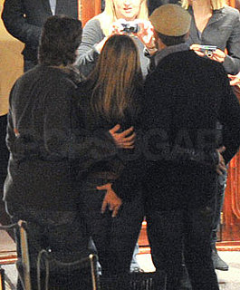 Gerard Butler and Jennifer Aniston Butt Grabbing Photo 2010-04-02 13:30:00