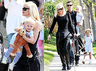 Photos of Gwen Stefani, Gavin, Kingston, and Zuma Rossdale Attending an Easter Party in LA