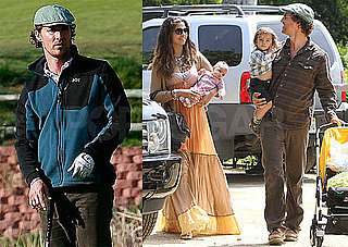 Photos of Matthew McConaughey, Camila Alves, Vida McConaughey, and Levi McConaughey Together in LA