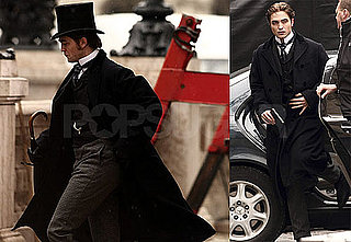 Photos of Robert Pattinson and Kristin Scott Thomas Filming Bel Ami in Budapest