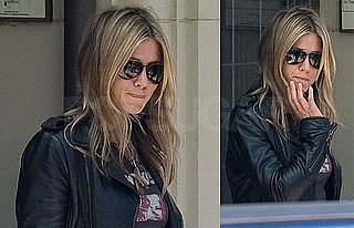 Photos of Jennifer Aniston and Adam Sandler Filming Just Go With It in LA