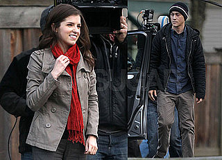 Photos of Anna Kendrick And Joseph Gordon-Levitt Filming in Vancouver