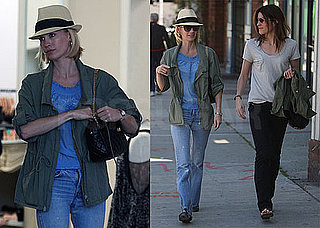 Photos of January Jones And Jennifer Carpenter Shopping Together in LA