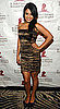 Vanessa Hudgens in Ruched Alberto Makali Dress