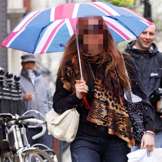 Guess Who's Patriotic With a Union Jack Umbrella Guess Who's Patriotic With a Union Jack Umbrella