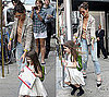 Photos of Suri Cruise and Katie Holmes in NYC