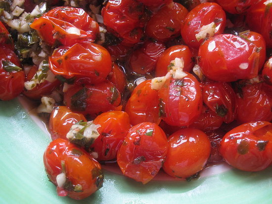 Roasted Tomatoes With Herbs