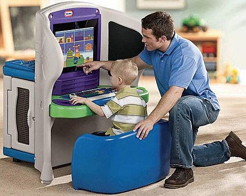 Little Tikes Kid-Friendly PC Cubicle Workstation