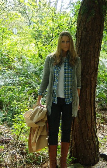 In the woods