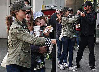 Pictures of Keri Russell And Husband Shane Deary in Canada With Son River