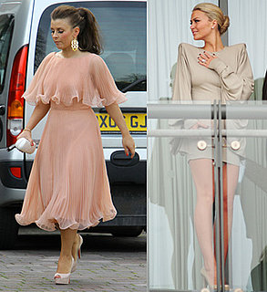 Photos of Coleen Rooney and Alex Curran at the 2010 Grand National at Aintree