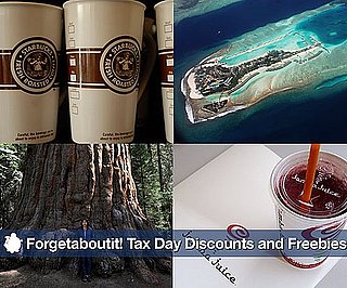 Sugar Shout Out: Forgetaboutit! Tax Day Discounts and Freebies!