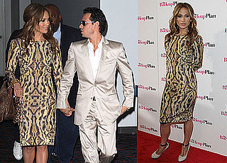 Pictures of Jennifer Lopez Wearing a Leopard Print Dress at the Premiere of The Back-Up Plan 2010-04-15 14:00:00