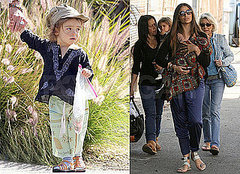 Pictures of Levi McConaughey Hanging Out With His Family in LA