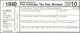 Tax Day Music Playlist Based on Form 1040