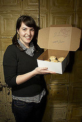 Beer Cupcakes with Salted Caramel Frosting