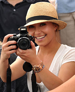 Hayden Panettiere Uses a Casio DSLR at 2010 Coachella