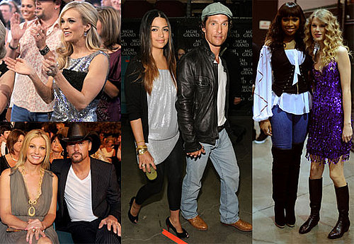 Photos of Matthew McConaughey, Faith Hill, Jennifer Hudson, Tim McGraw, And Taylor Swift Celebrating Brooks & Dunne 2010-04-20 18:30:24