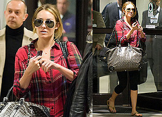 Pictures of Lauren Conrad Landing at LAX