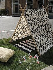 How to Make Fabric Pup Tent How to Make Fabric Pup Tent