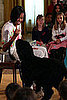 Bo Obama Meets With Children of White House Employees