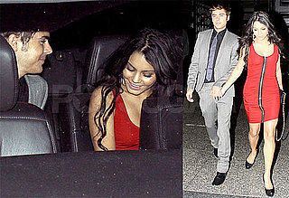 Pictures of Zac Efron and Vanessa Hudgens Leaving Dinner Together in Hollywood