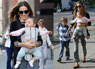 Pictures of Sarah Jessica Parker Bringing Son James Wilkie to School in NYC 2010-04-22 13:30:00
