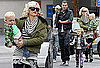 Pictures of Gwen Stefani And Gavin Rossdale Leaving Lunch in LA With Sons Kingston And Zuma