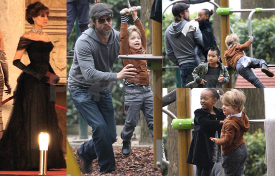 Photos of The Jolie-Pitts