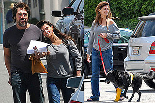 Pictures of Penelope Cruz And Javier Bardem Leaving an LA Veterinarian's Office