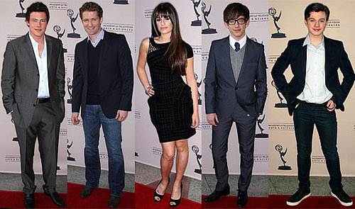 Pictures of the Cast of Glee at the Academy of Television and Sciences in LA 2010-04-27 16:30:06