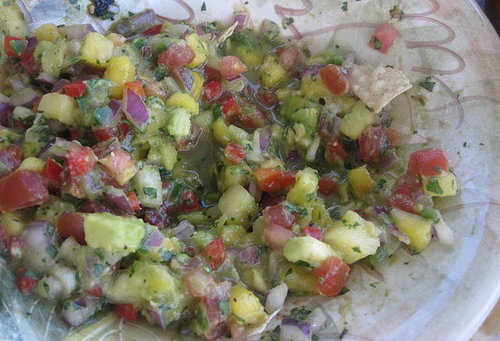 Pineapple, Mango, and Jalapeno Salsa Recipe