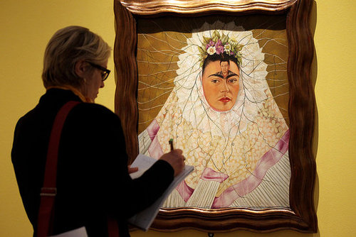 Pictures From Frida Kahlo Exhibition in Berlin, Germany