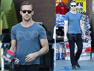 Pictures of Hot Ryan Gosling Leaving a Hardware Store in LA