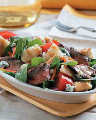 Italian Steak and Bread Salad Recipe