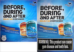 New Warnings on US Smokeless Tobacco Ads Go Into Effect New Warnings on US Smokeless Tobacco Ads Go Into Effect