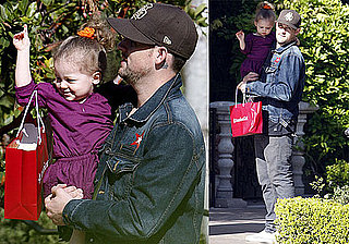 Pictures of Joel Madden With Harlow While Nicole Attends The Met Ball
